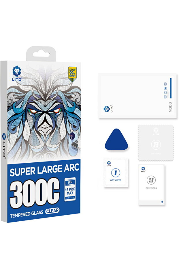 iPhone 16 Plus Screen Protector - D+ Max 300C - Clear - 6