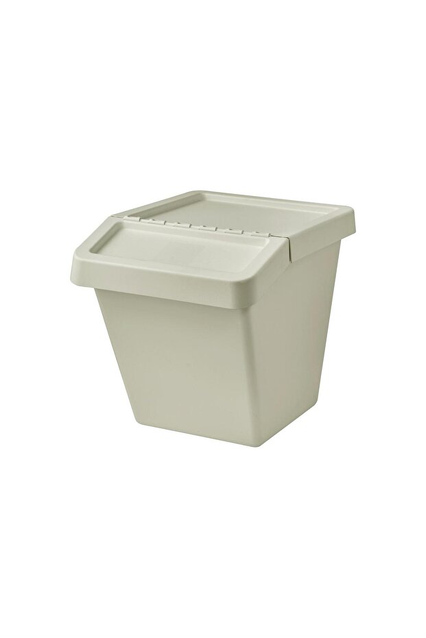 صندوق فرز النفايات، بيج، 60 لتر - 1