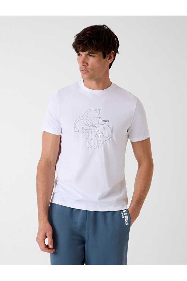 Embroidered logo t-shirt