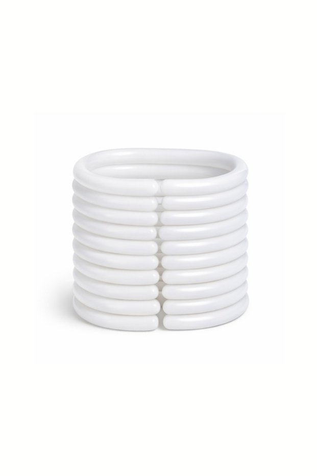 Bathroom Curtain Rings (Pack of 16), Shower Curtain Hooks 16 Pcs