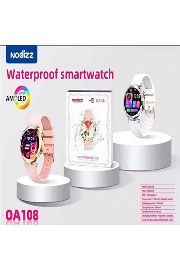 Stylish Waterproof Smartwatch - 1