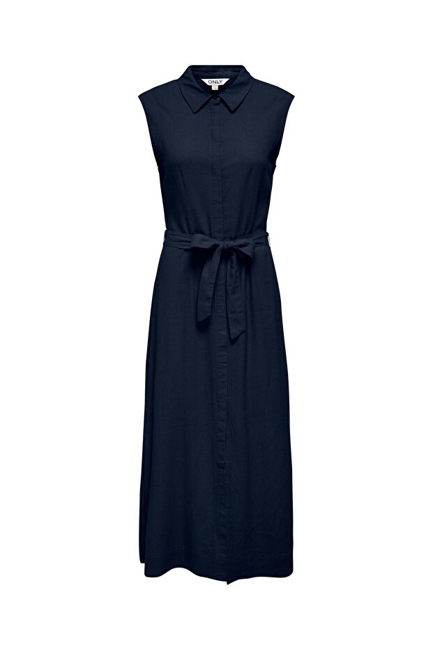 Kleid ONLGOA Leinen Midikleid - 2