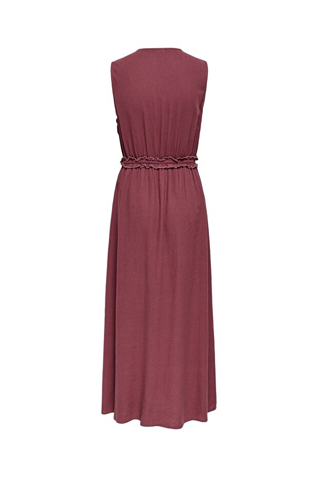 Rochie lungă de in ONLGOA - 3
