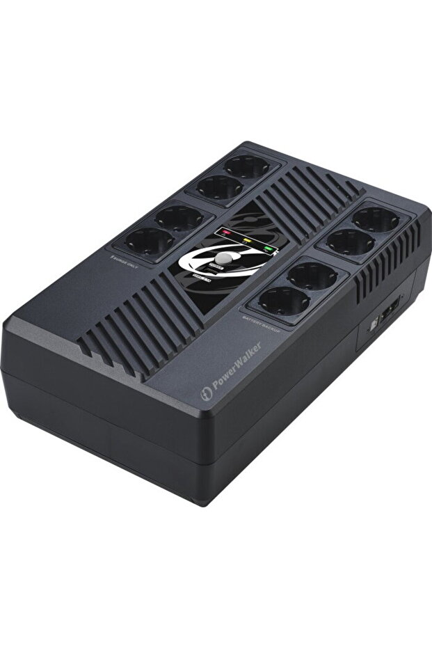PowerWalker VI 800 MS, UPS (black) - 3