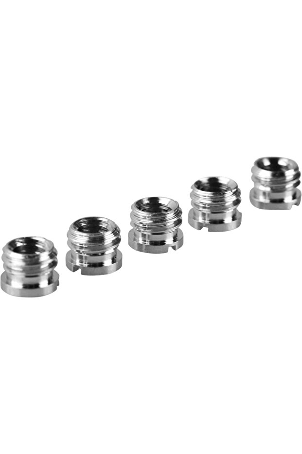 1610 THREAD ADPT 1/4" - 3/8" THREAD 5PCS - 1