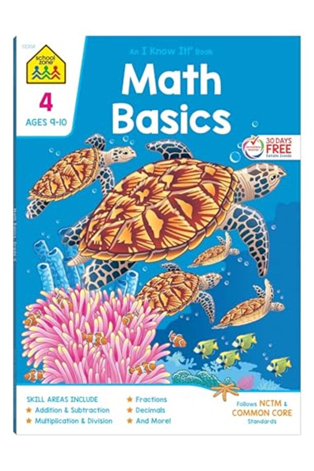 Math Basics 4 Deluxe Edition Workbook - 1