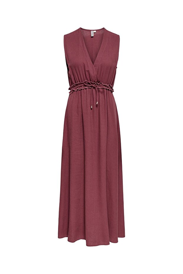 Rochie lungă de in ONLGOA - 2