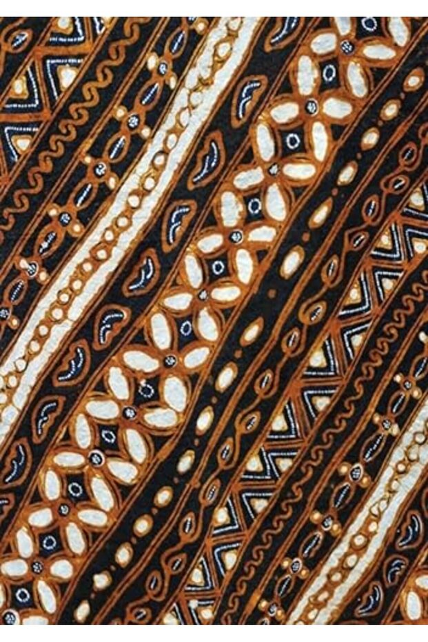 Journal Batik Udan Liris (Drizzling Rain), Lined Paperback: Blank Lined 144 Page A5 Notebook