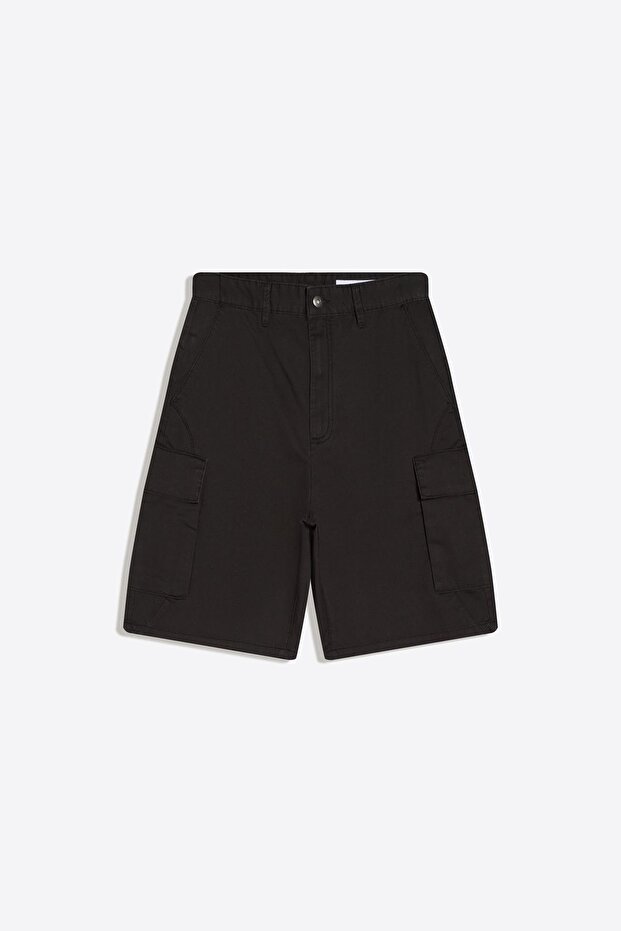 Geniş paça kargo bermuda - 5
