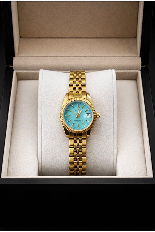 Çelik Takvimli kadın kol saati - 1