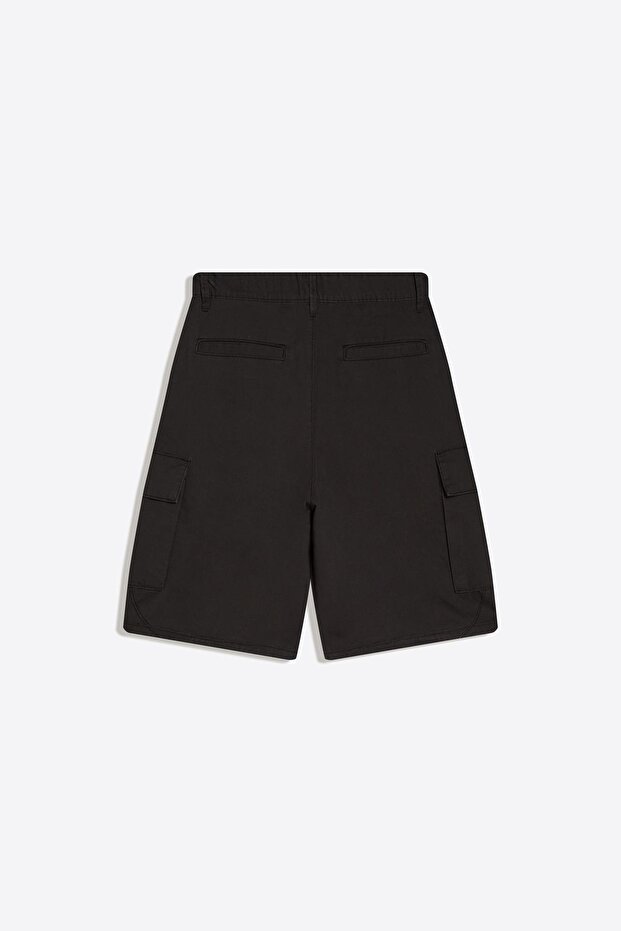 Geniş paça kargo bermuda - 6