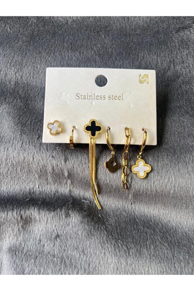 Modern çoklu küpe - 2