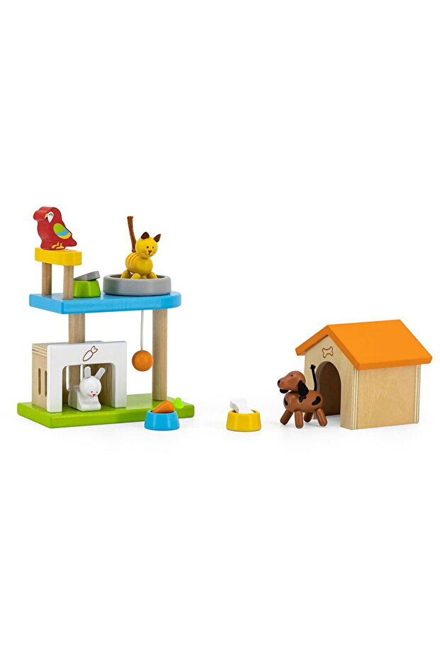 Set de animale din lemn - 2