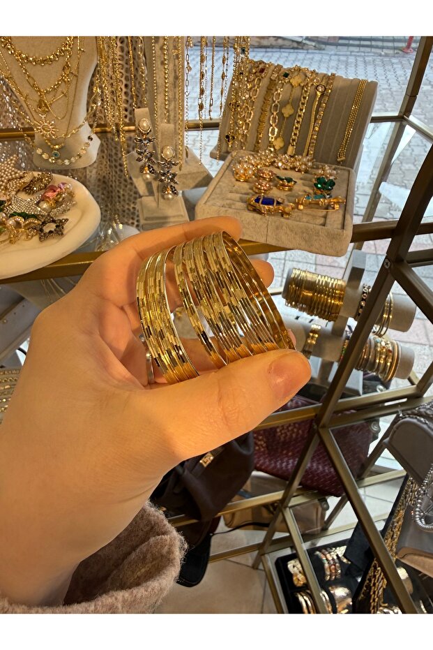 Çizgi model ajda bilezik - 2