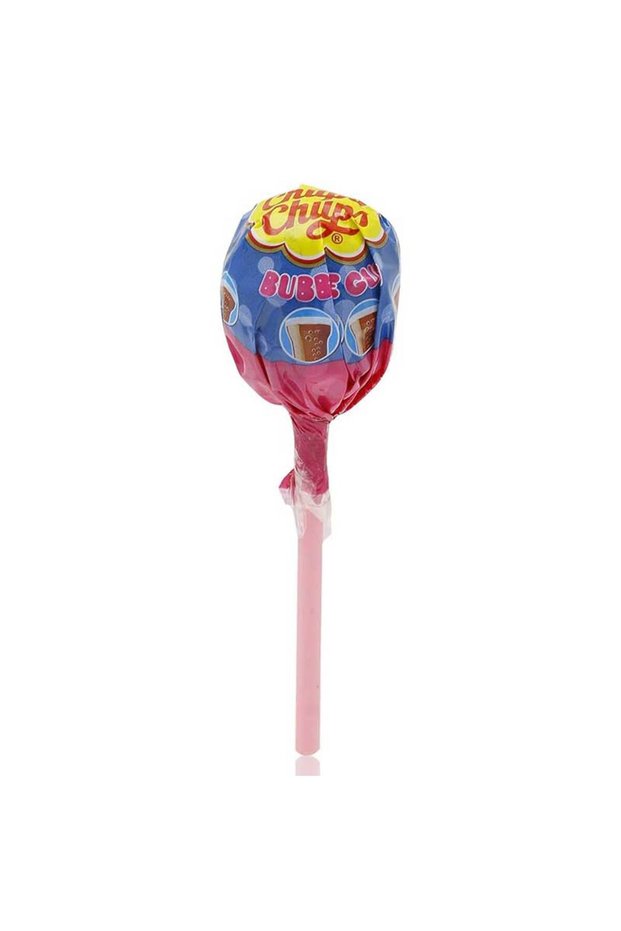 Bubble Gum Center Filled Fruity Flavor Chewing Lollipop (16g)