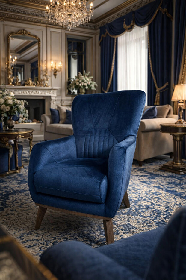 Mavi Kadife Nirvana Berjer - 2