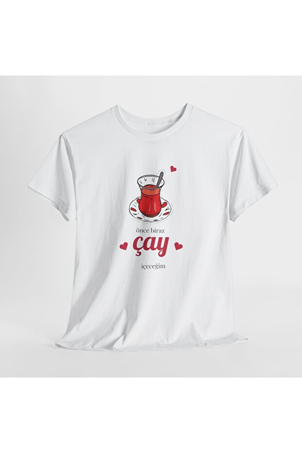Çay Baskılı Tişört - 2