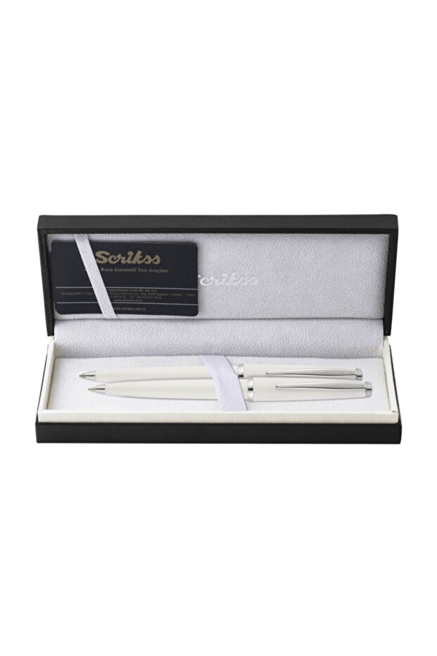 33 Versatile Ballpoint Pen Set White - 1