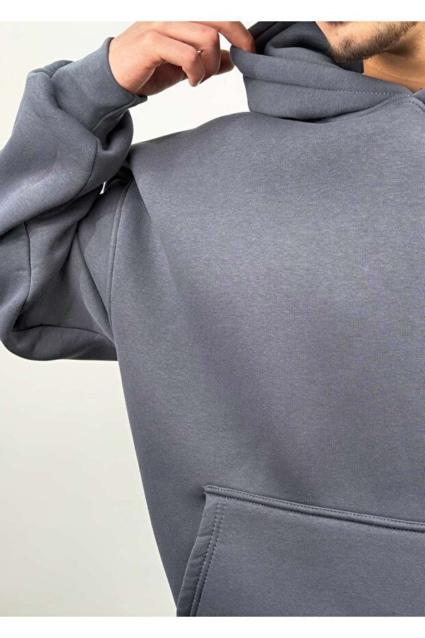 Basic Oversize Hoodie - 7