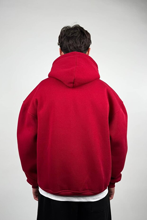 Basic Oversize Hoodie - 5