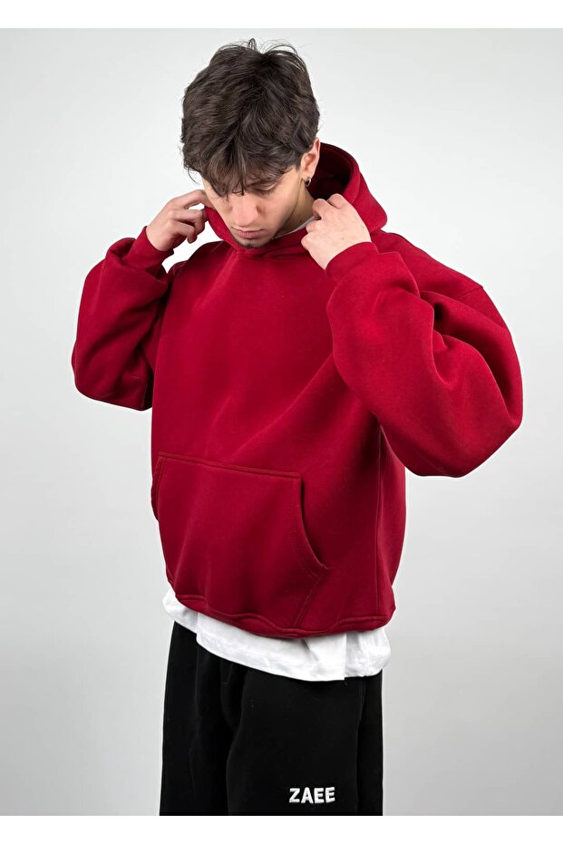 Basic Oversize Hoodie - 4