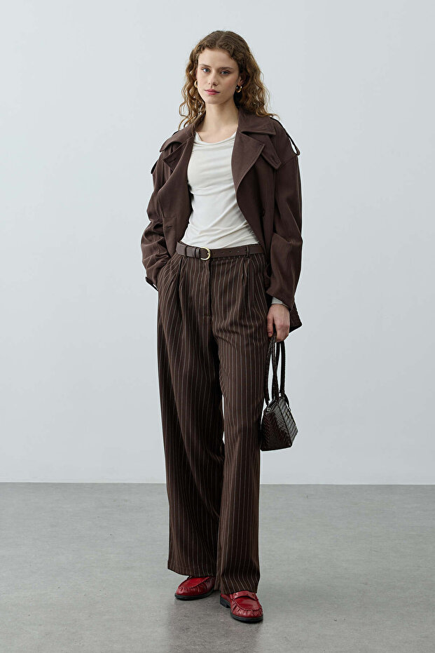 Trabilla Tensel Jacket Brown