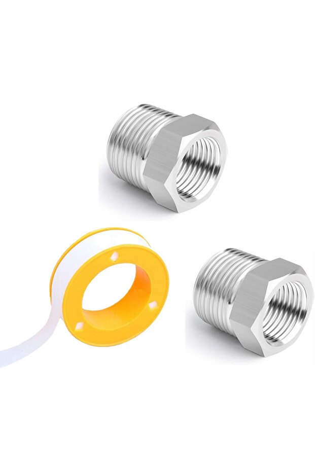 3/4" x 1/2" Reducer Bush, Used for Washing Machine | Dishwasher Hose Pipe Fitting Connector Adapter