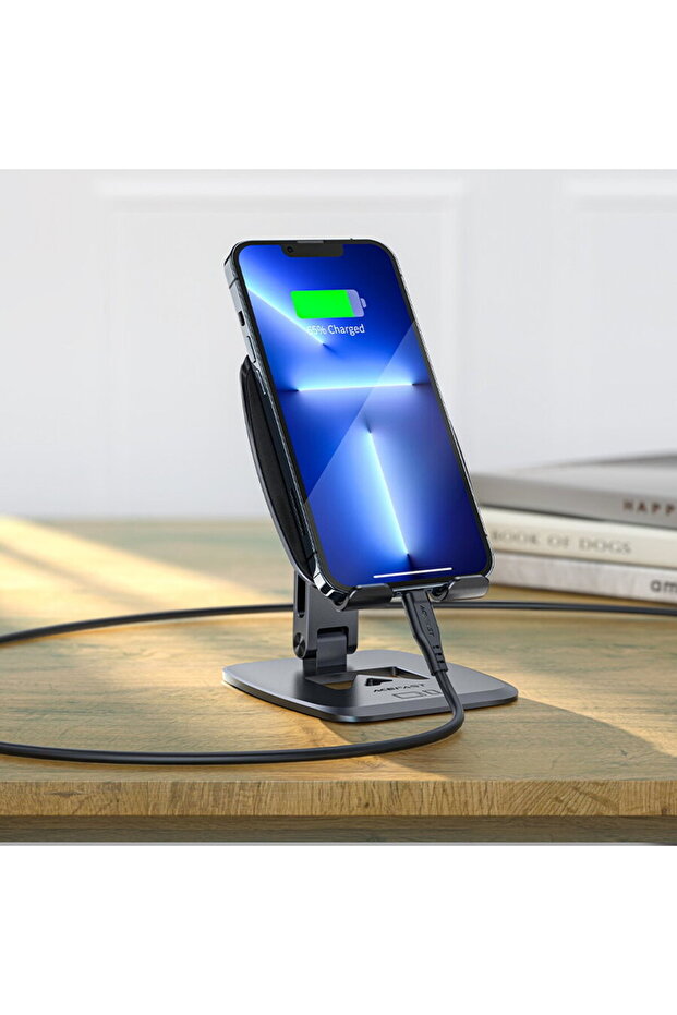 foldable stand / phone holder gray (E13) - 6