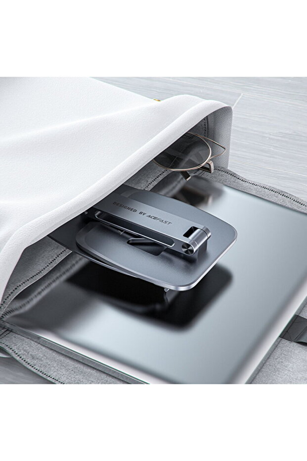 foldable stand / phone holder gray (E13) - 7