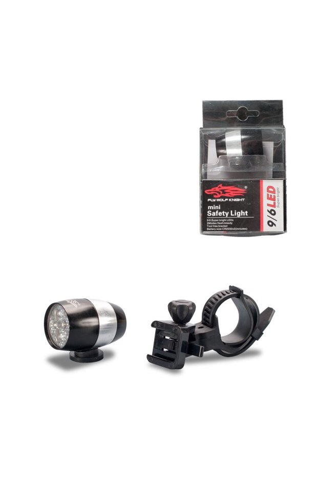 FLY WOLF KNIGHT LED flashlight black