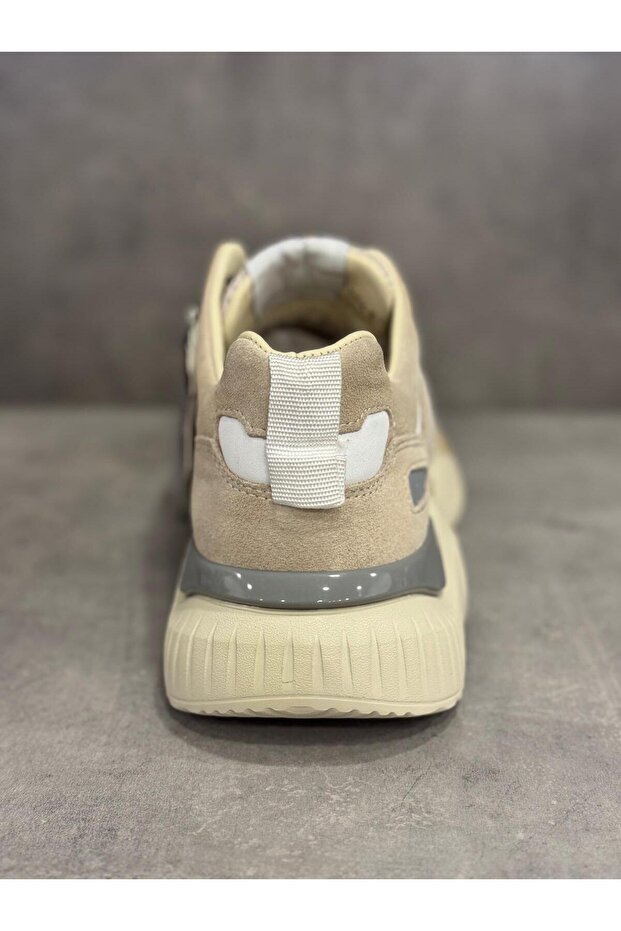 Leather Textile Sneaker - 6