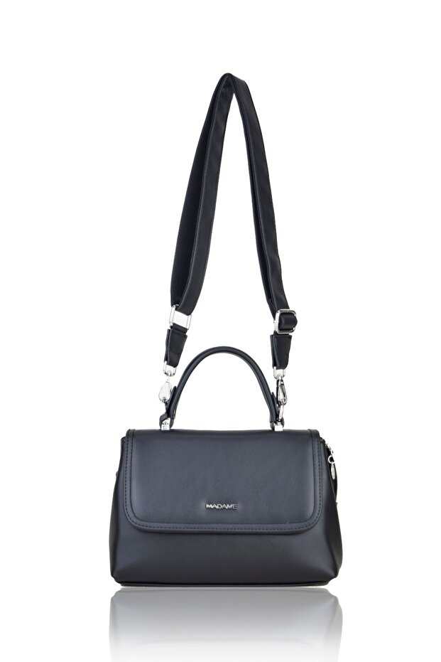 Quality Faux Leather El & Kol Bag Si Medium Section Six Compartment Both Sporty and Classic Stylish Women's Bag Si
