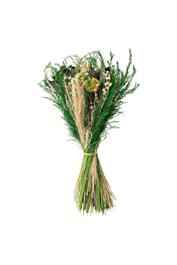 Buchet artificial, verde-alb - 2