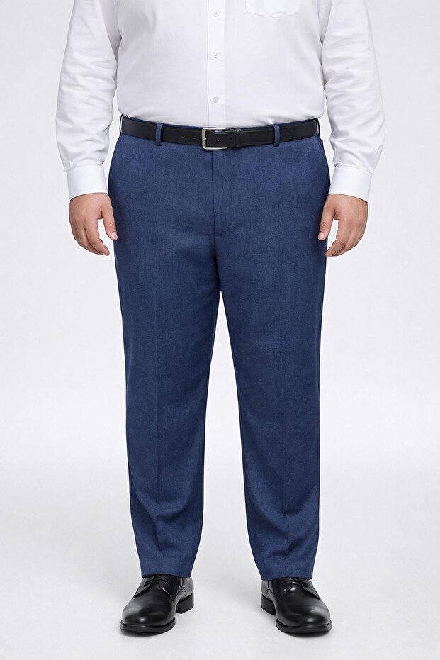 Caserta Large Size Men's Fabric Trousers - 7560