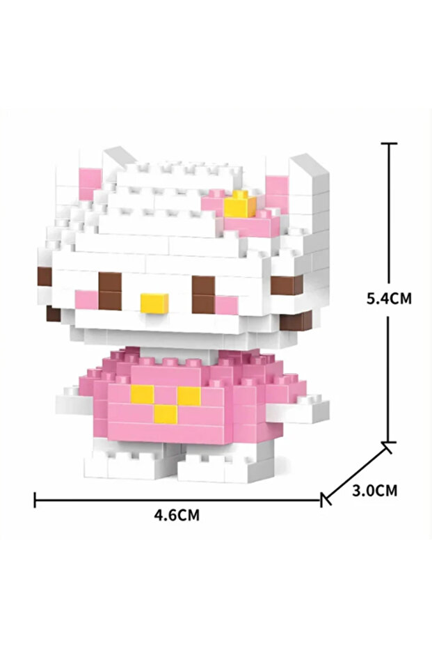 Hello Kitty Model Mini Yapı Oyuncakları - 3
