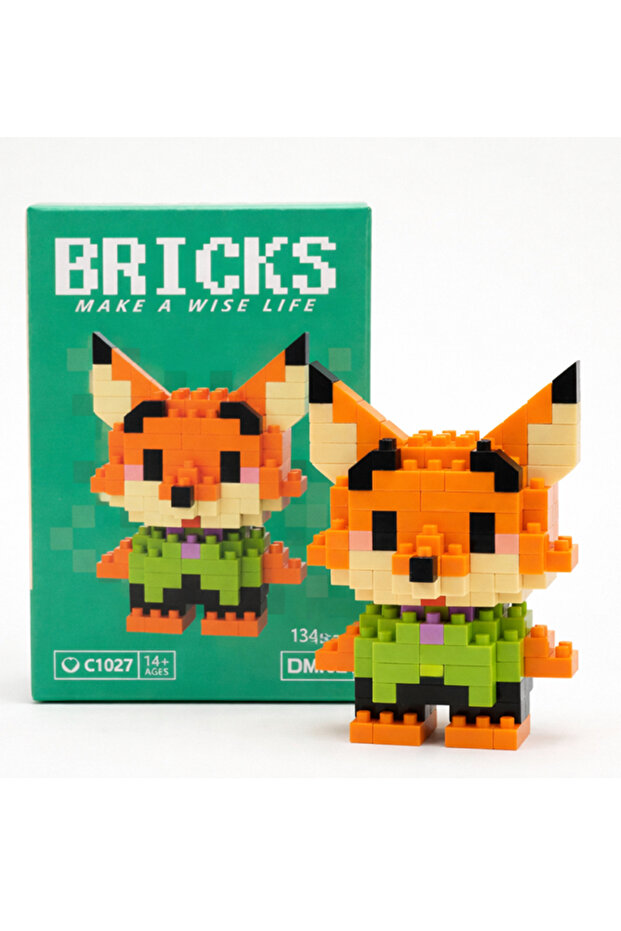 Tilki Mini Yapı Oyuncakları - 1