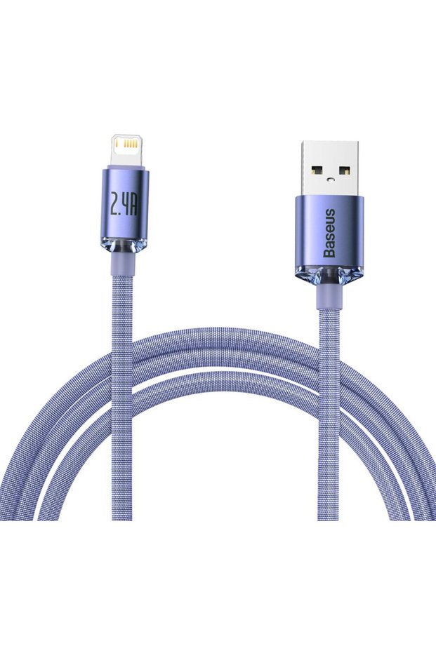Crystal Shine, USB/Lightning, 2.4A, 2μ, Mov