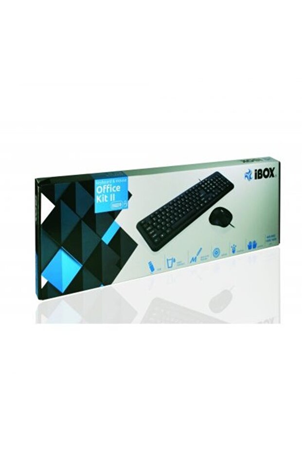 + mouse kit Office 2 negru - 2