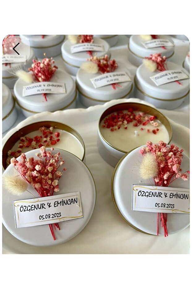 10 Flower-Shaped Candles # Flower # Mum # Gift
