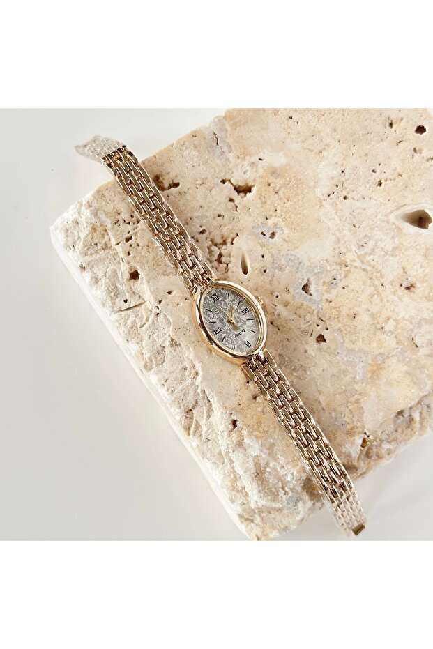 Ateger Gold Saat Beyaz - 2