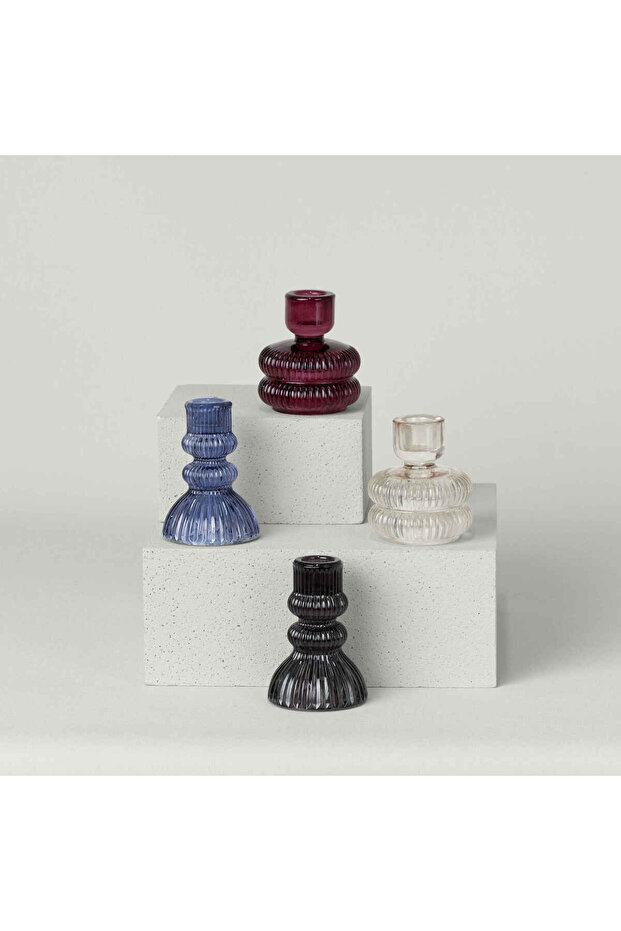 Agile Şamdan 7x10 cm Mavi - 2