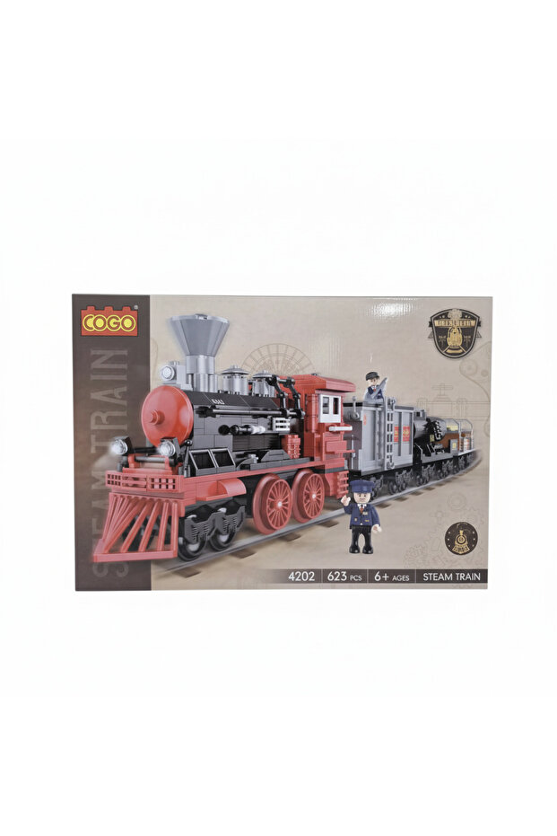 Cogo Steam Loco and Cargo Train