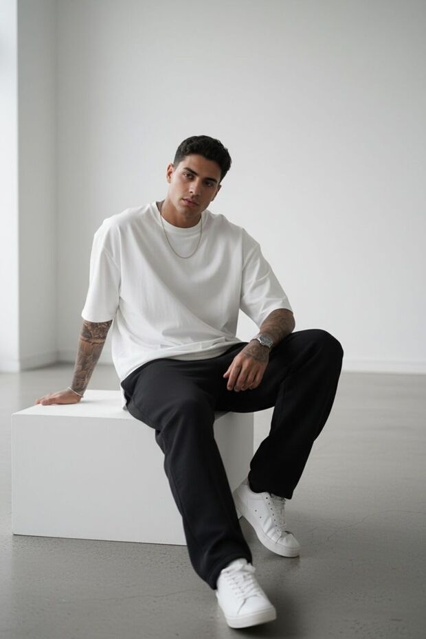 ROSS BASİC %100 PAMUK TİŞÖRT - 2