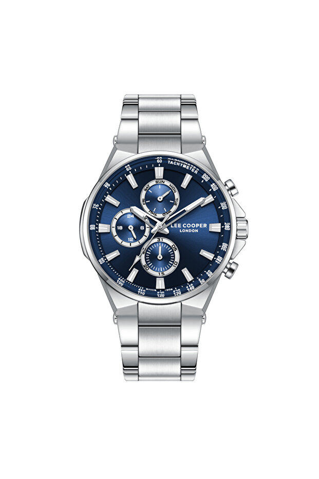 Men's Multi Function SILVER Dial Watch - LC08219.390 - 1