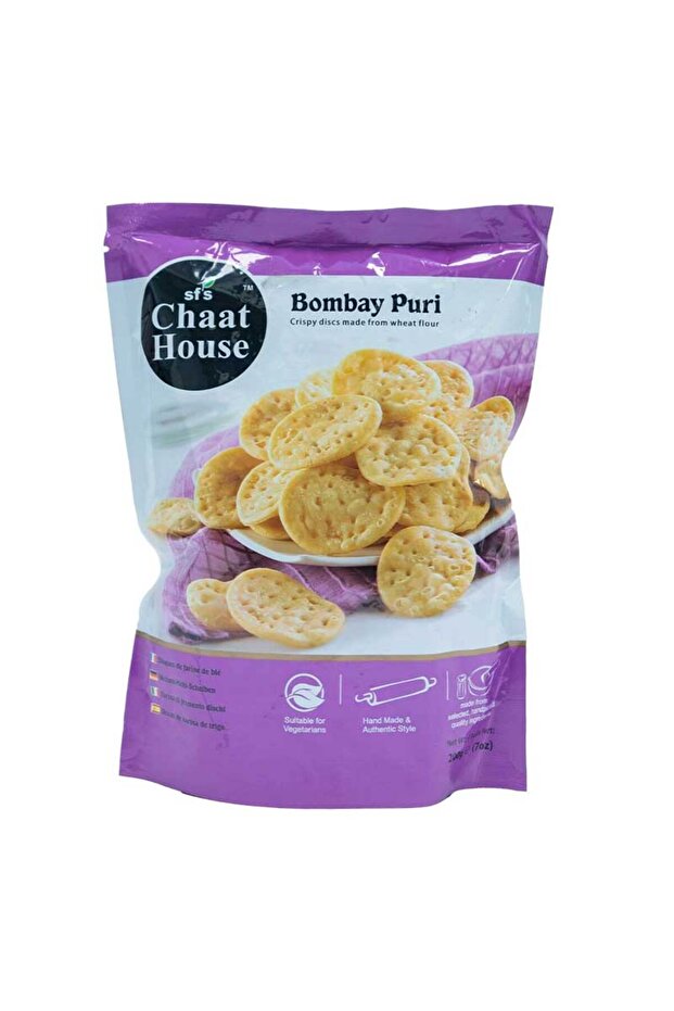 Bombay Puri Crispy Round Crust Chat Base Flakes (200g)