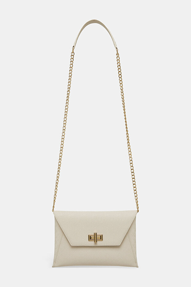 EKRU MONOGRAM ÇANTA - 2