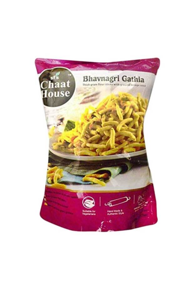 Bhavnagari Gathiya Crispy Thick Fried Gram Flour Sticks (200g)