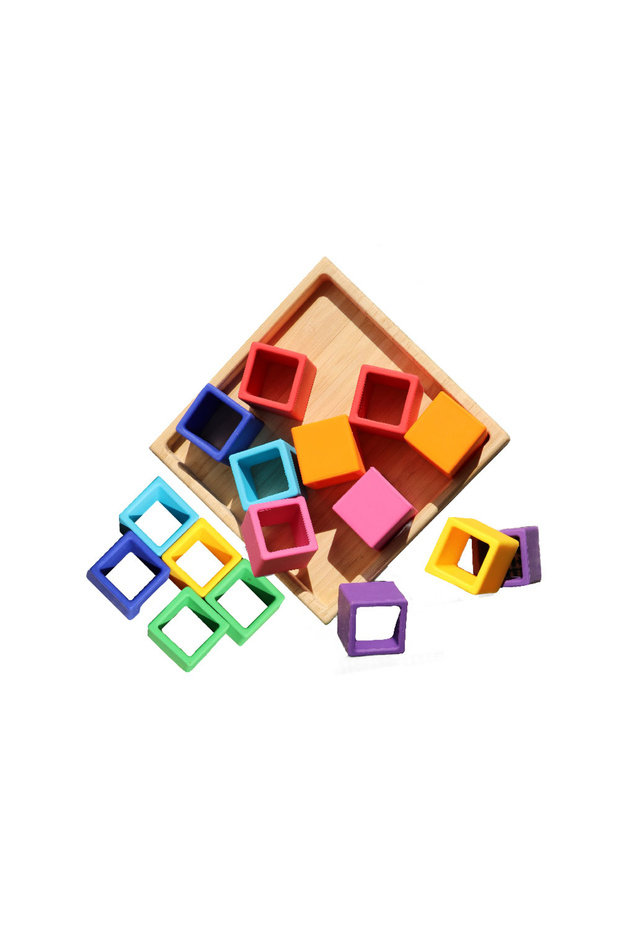 Silicone Puzzle bbluv Blöx - 1