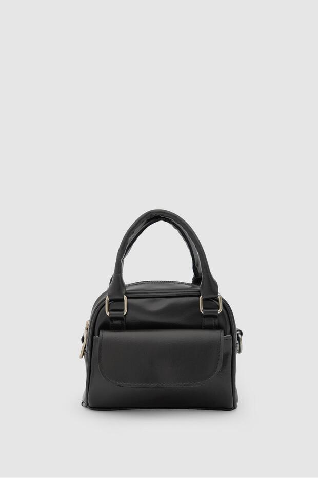 Nala Mini Retro Crossbody Bag Black
