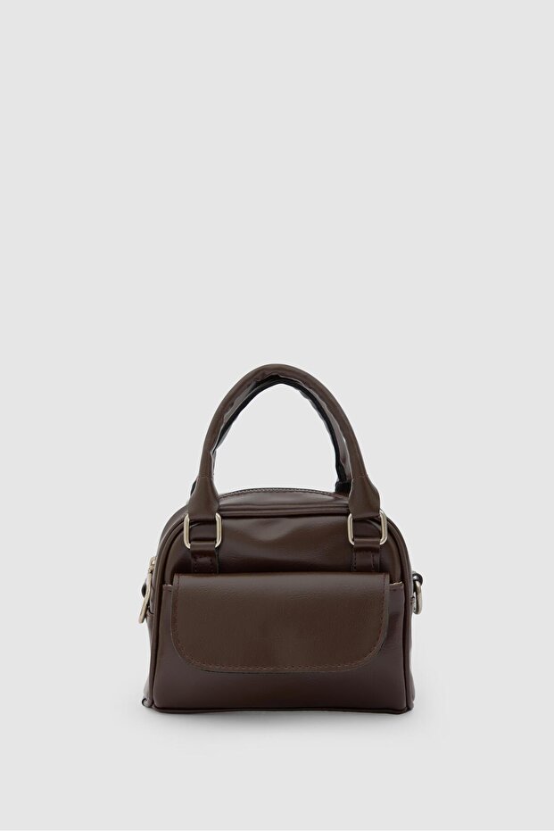 Nala Mini Retro Crossbody Bag Bitter Coffee
